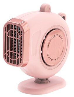 Dual-Gebruik Auto Verwarming Anti-Fog Auto Warmer Ontdooier Defogger Koeling En Verwarming Ventilator Auto Warme Luchtblazer voor Auto 12V roze
