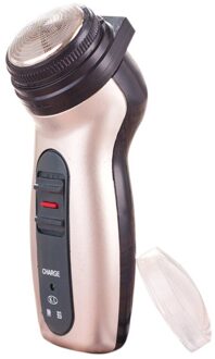 Dual Gebruik Mannen Elektrisch Scheerapparaat Oplaadbare Rvs Blade Scheren Machine Scheermes Roterende Draagbare Baard Haar Trimmer