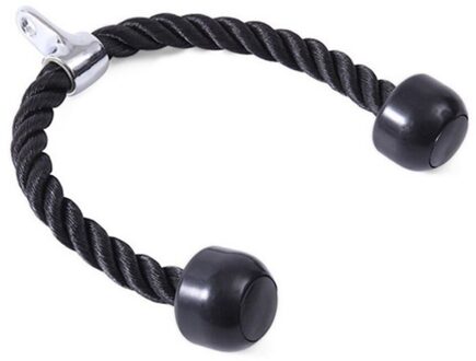 Dual Grip Tricep Touw Sterkte Machine Attachment Fitness Trainning Touw (Dubbele Kop)