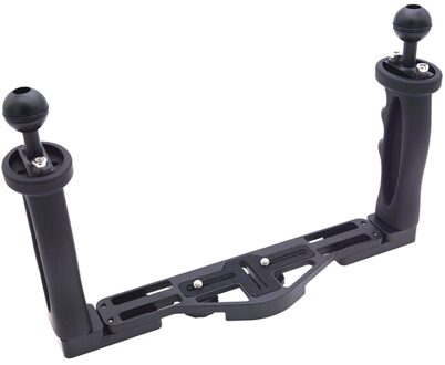 Dual Handheld Stabilizer Duiken Onderwater Camera Behuizingen Tray/Grip Waterdicht Met Dubbel Handvat Voor E Poort Waterdicht Case
