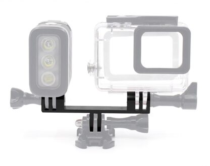Dual Head Camera Holder Bracket Brug 2 Mount Statief Adapter Uitbreiding Voor Gopro Hero 9 8 7 6 5 4 yi Voor Osmo Action Accessoire type B