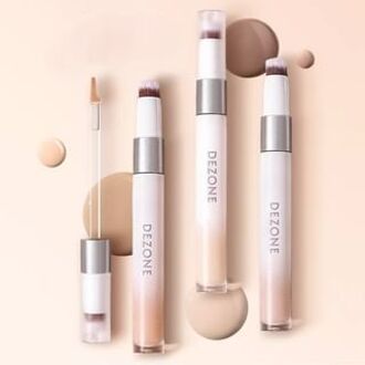 Dual Head Flawless Concealer with Brush - 4 Shades P04 Pale Orange - 4.9g