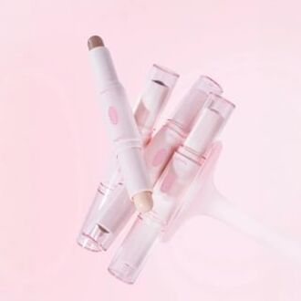 Dual-Head Highlighter and Contour Stick - 3 Shades 102# Brightening Brown - 5g