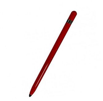 Dual Heads Uiteinden Stylus Draagbare Tablet Smartphone Stylus Pen Universele Vervanging Stylus Pen Zachte Penpunt Schrijven Trekken Capacitieve Rood