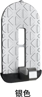 Dual-Ho Universal Fit Auto Deur Stap, Opvouwbare Imperiaal Deur Stap Up Op Deur Klink, gemakkelijke Toegang Tot Rooftop ,Max Belasting 500 Lbs Zilver