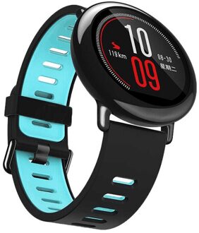 Dual Kleuren Siliconen Band Voor Xiaomi Huami Amazfit Bip Bit Tempo Lite Jeugd Horlogeband Sport Strap Armband Vervanging BandTXTB1 6