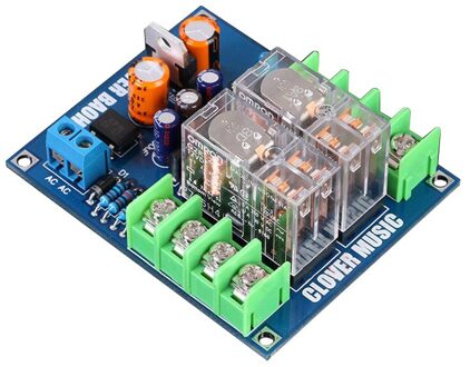 Dual OMRON Relais 7812 + UPC1237 Speaker Bescherming Boord Kit voor HIFI DIY AC 12-24