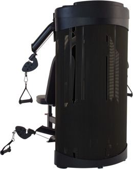 DUAL Station Borst + Schouder Zwart