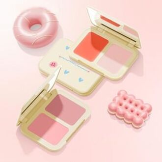 Dual-Tone Blush Palette - 6 Colors #04 - 6g