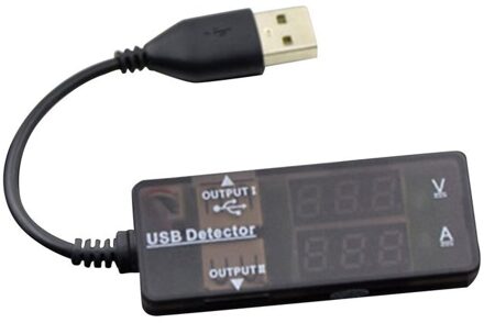 Dual Usb Computer Stroom En Spanning Tester Mobiele Telefoon Stroom Tester Mobiele Oplader Spanning Tester Usb Tester