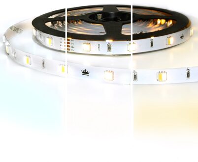 Dual white basic led strip per meter inclusief controller en voeding 11-20m