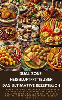 Dual-Zone-Heißluftfritteusen: Das ultimative Rezeptbuch -  Sophie Genussreich (ISBN: 9789403782713)
