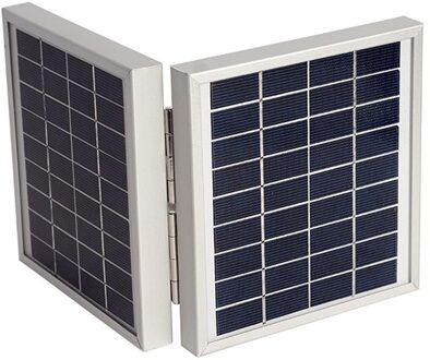 Dual Zonnepaneel 2 Lİ 9 Volt 4 Watt 143*137*36 2.5 Meter Bedrade