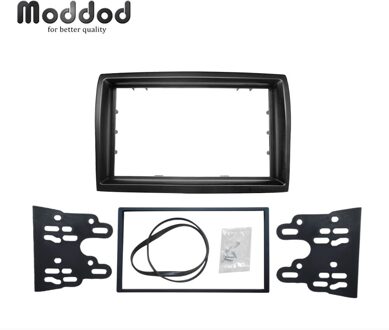 Dubbel Din Radio Fascia Voor Citroen Jumper Peugeot Boxer Fiat Ducato Cd Dvd Audio Dash Mount Kit Adapter Trim Frame dashboard 178X102mm