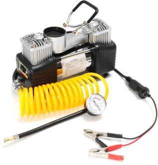 Dubbele 2 Cilinder Inflatie Pomp 12 v Luchtcompressor Hogedruk Autoband Pomp Voertuig Pompen Machine auto accessoires