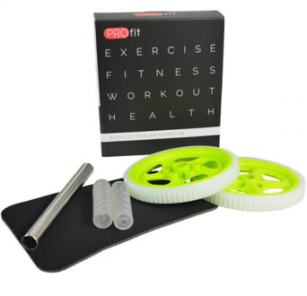 Dubbele ab roller Groen - One size