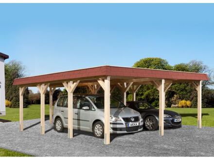 Dubbele Carport 615 Gr.1 576x591cm