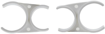 Dubbele Clip 2.5 "X 2" Sluit De Membraan Behuizing En 10 "X 2" Inline Post Filters (2 Stks/partij)