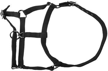 Dubbele Gelaagde Gewatteerde Paard Halter Praktische Dikker Verstelbare Riem Duurzame Beschermende Accessoires zwart S