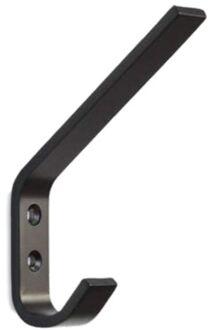 Dubbele Haak A2 Staal Zwart