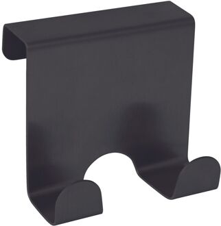 Dubbele Hangende Haak Zwart