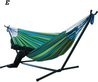 Dubbele Hangmat Opknoping Stoel Grote Opknoping Hangmat Met Stalen Stand Voor Tuin Binnenplaats Binnen/Ourdoor Zonder Plank
