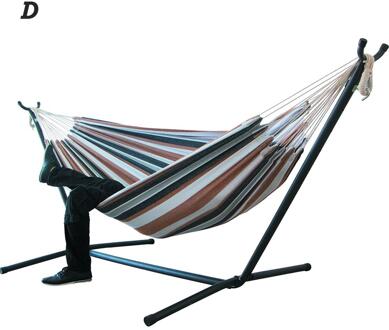Dubbele Hangmat Opknoping Stoel Grote Opknoping Hangmat Met Stalen Stand Voor Tuin Binnenplaats Binnen/Ourdoor Zonder Plank