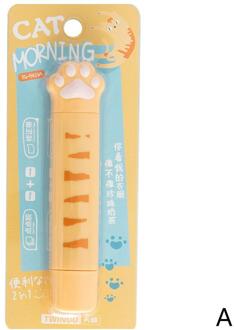 Dubbele Hoofd Correctie Tape Plakband Leren Tape Correctie Briefpapier School Kantoorbenodigdheden Z7X8 geel