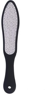 Dubbele Kanten Voetrasp Hak Bestand Hard Hoofd Skin Eelt Remover Rvs Instrumenten Voor Pedicure Voetverzorging Tool