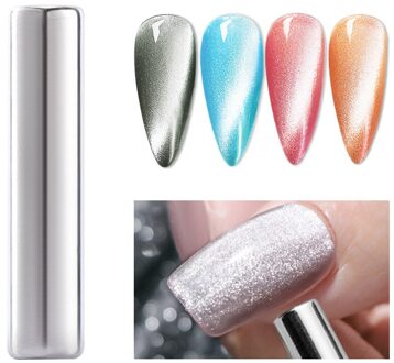Dubbele Kop 2 Manieren Cat Eye Sterk Effect Magnetische Stok Uv Gel Polish Gradiënt Staaf Manicure Nail Art 3D Tips gereedschap BEDR206