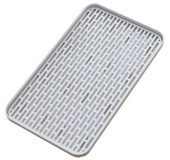 Dubbele Laag Afdruiprek Plaat Groente Fruit Lade Baby Fles Opslag Droogrek Wassen Houder Keuken Badkamer Organizer A-groot 366