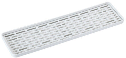 Dubbele Laag Afdruiprek Plaat Groente Fruit Lade Baby Fles Opslag Droogrek Wassen Houder Keuken Badkamer Organizer B-klein 126