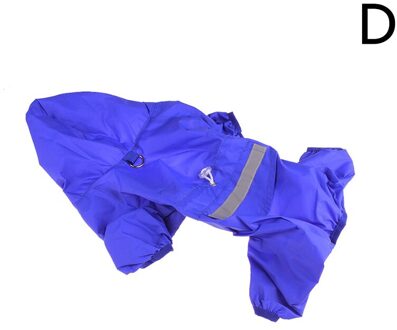 Dubbele Laag Huisdier Regenjas Zomer Hooded Regenjas Outdoor Waterdichte Jassen Kleding Voor Kleine Grote Honden Katten Puppy Kitten blauw / M