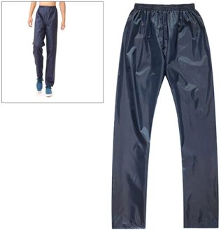 Dubbele Laag Outdoor Fietsen Broek Regendicht Waterdicht Motorfiets Rijden Regen Broek Vissen Broek Voor Camping Wandelen Climbin XXL