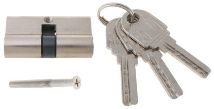 Dubbele Open Slot Deur Window Security 60 70 80 90Mm Cilinder Sleutel Anti-Diefstal Entree Messing Deurslot verlengd Core A-60mm