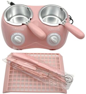 Dubbele Oven Chocolade Smeltoven Verwarming Smelten Pot Temperatuur Verwarming Smelten Machine Oplossen Melting Pot