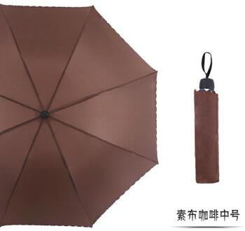 Dubbele Paraplu Met Tien Botten En Acht Botten En Twee Mannen Paraplu Met Zon En Regen koffie