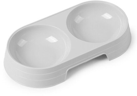 Dubbele Pet Bowls Hond Voedsel Water Feeder Rvs Huisdier Drinken Dish Feeder Kat Puppy Voeden Levert Kleine Hond Accessoires simple 3