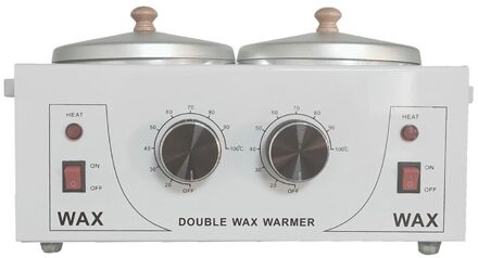 Dubbele Pot Wax Heater Elektrische Ontharing Tool Ontharingscrème Machine Handen Voeten Paraffine Therapie Ontharingscrème Salon Beauty Tool 110V