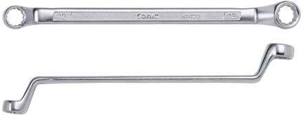 Dubbele ringsleutel, diep gebogen 75° 12x13 4191213