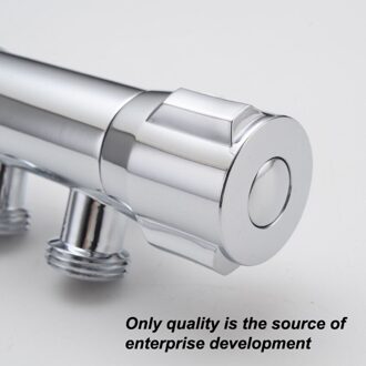 Dubbele Schakelaar Outlet Hoekstopkraan Wc Bidet Douche Kraan Badkamer Accessoires