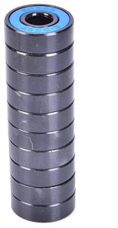 Dubbele Shield Miniatuur Hoge Carbon Staal Lager Onderdelen Flens Wiel Paars