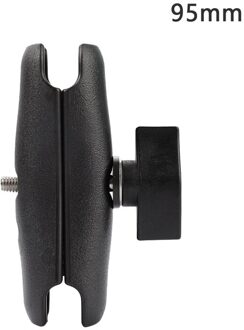 Dubbele Socket Arm Met 1 Inch Bal Base Mount Motorfiets Camera Extension