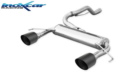 Dubbele Sportuitlaat passend voor Opel Corsa D OPC 1.6T Nurburgring (210pk) 2012- IXOPCO1810CB