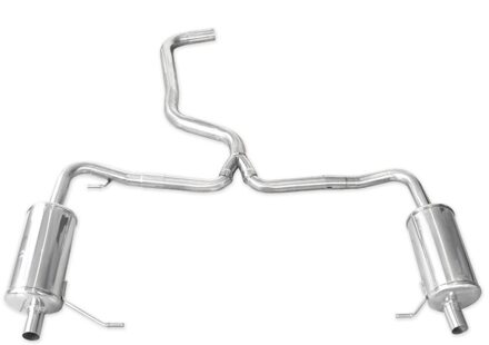 Dubbele Sportuitlaat passend voor Skoda Octavia RS 2.0 (245pk) 2020- IXSKOC05