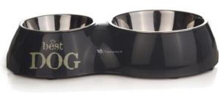 Dubbele voederbak Best Dog 1.050 ml 37x22 cm 650396