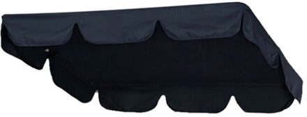 Dubbele Zonnezeilen Outdoor Zonnescherm Netto Tuin Swing Cover Luifel Vervanging Schaduwdoek 142X120X18Cm Camping yard Zeil Luifels