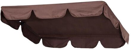 Dubbele Zonnezeilen Outdoor Zonnescherm Netto Tuin Swing Cover Luifel Vervanging Schaduwdoek 142X120X18Cm Camping yard Zeil Luifels