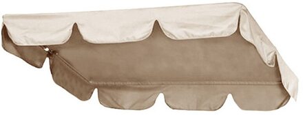 Dubbele Zonnezeilen Outdoor Zonnescherm Netto Tuin Swing Cover Luifel Vervanging Schaduwdoek 142X120X18Cm Camping yard Zeil Luifels