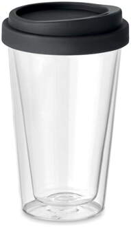 Dubbelwandig Glas met Deksel